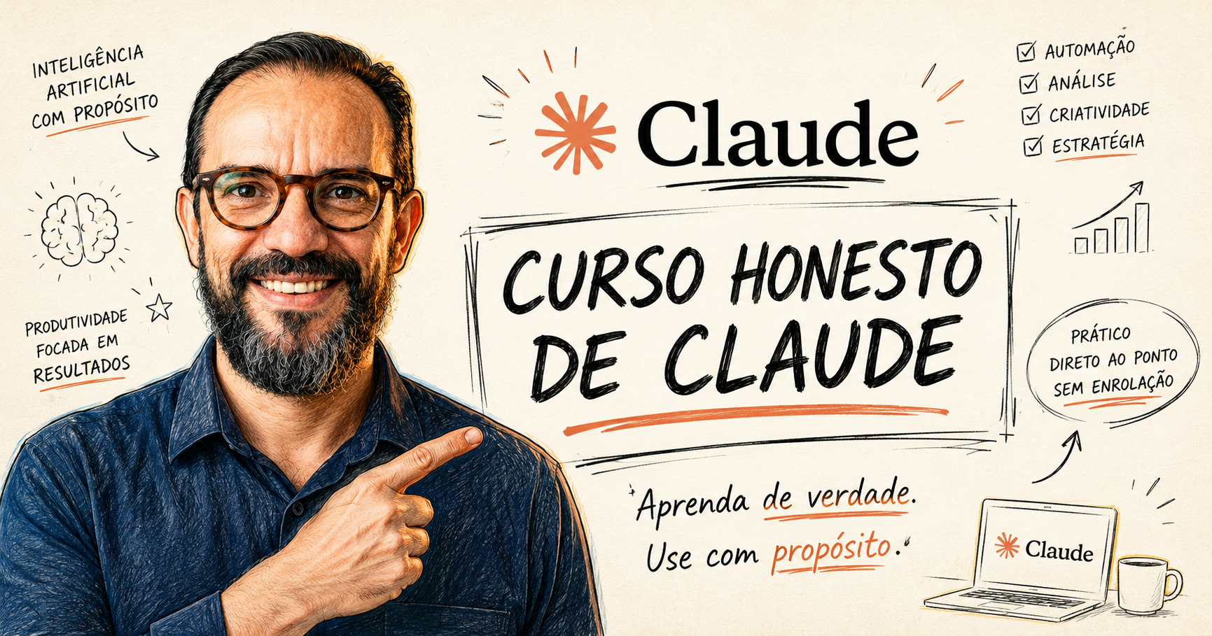 Melhor curso de Claude